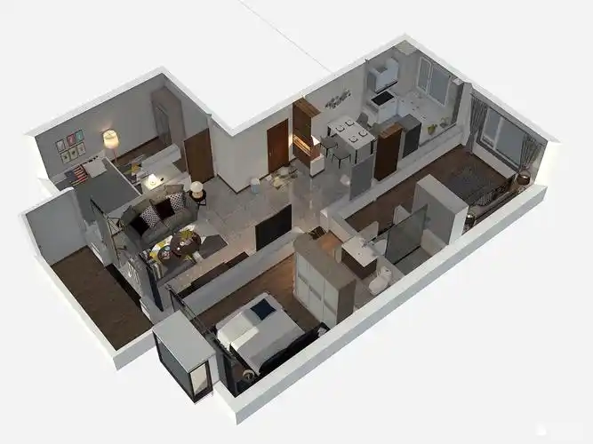 ***亦3d装修设计案例 - 室内装修设计师 - 每平每屋·设计家