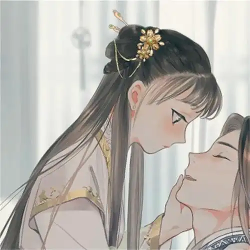 情侣动漫图片双人唯美古风