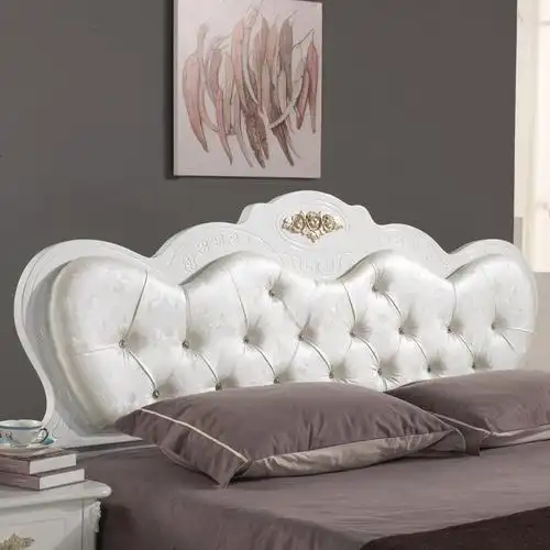 床头板软包欧式床头简约现代18米床靠背单双人定制烤漆韩式公主视频