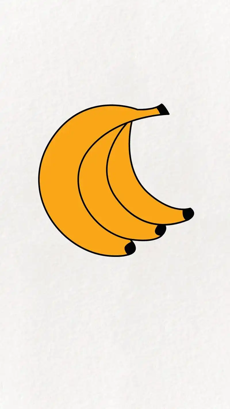 教你用4个字母c画一只香蕉,很简单噢#简笔画 #亲子简笔画  - 抖音