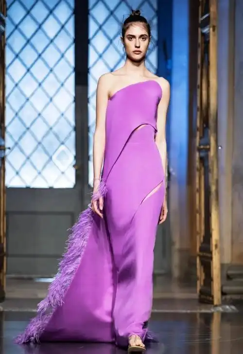 优雅大气的传统高定礼服风格丨antoniogrimaldi2021春夏高定系列