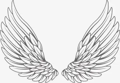翅膀简笔画翅膀简笔画小天使