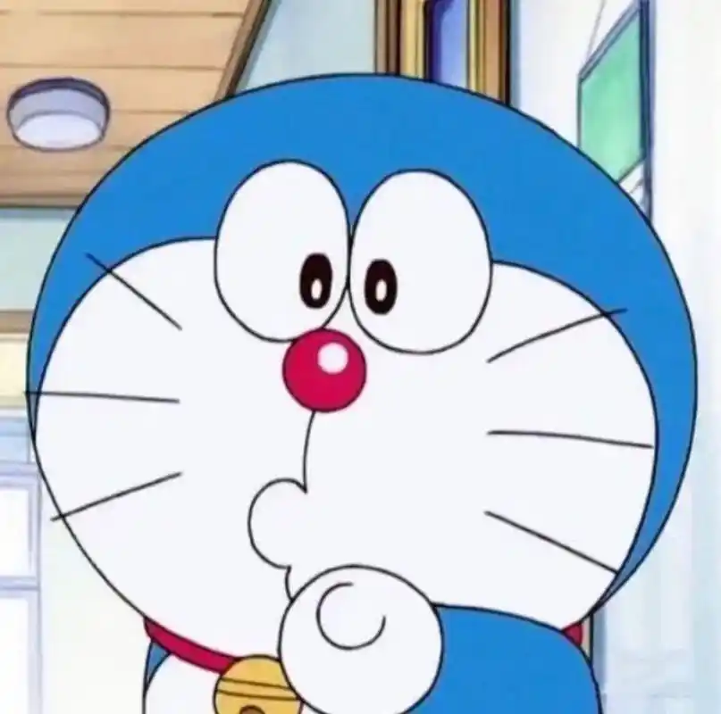 哆啦a梦表情包合集 到处搜刮的可爱大头哆啦