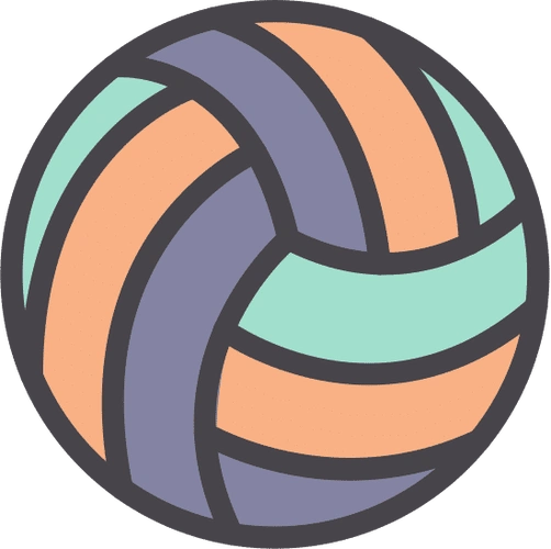 volleyball ball icon