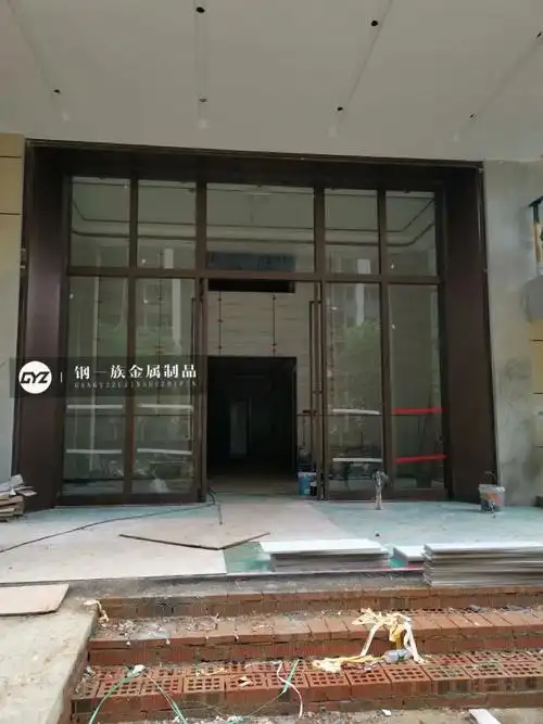 入户单元地弹门