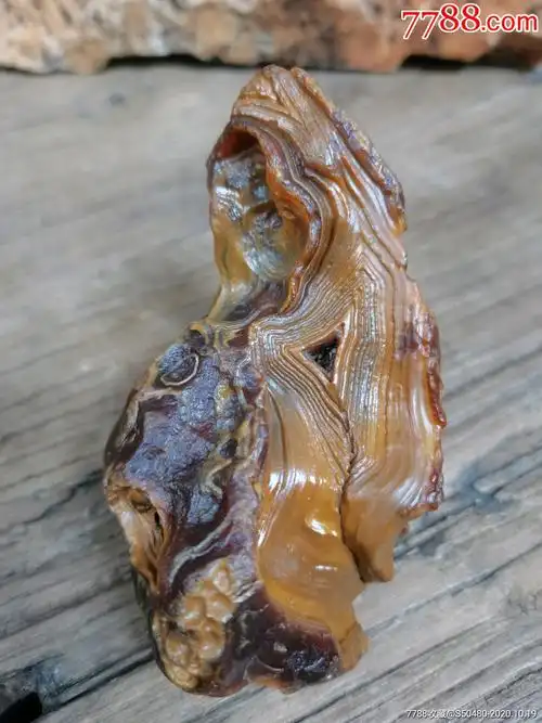 奇石宝石玛瑙马料马达加斯加水冲缠丝玛瑙原石
