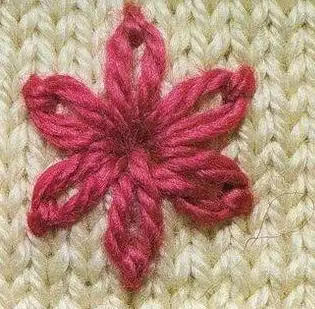 旧毛衣不要丢,可以绣一些小花朵装饰,感觉漂亮好几倍