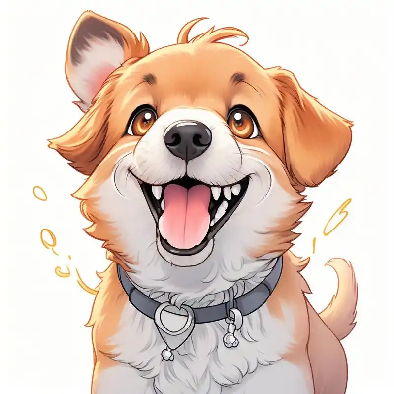卡通小狗头像可可爱爱～ 卡通风格的小狗头像,萌萌哒超可爱,一眼就会