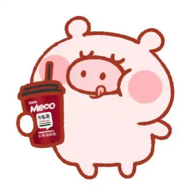 可爱呆萌卡通小猪猪头像图片