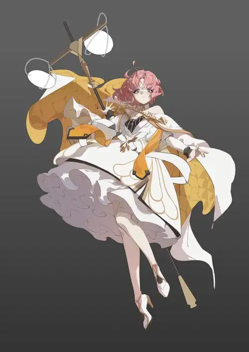 白夜极光同人立绘