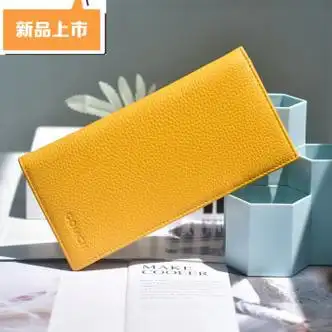 箱包皮具>女包>女士钱包>诺咖凡>诺咖凡钱包女款长款真皮时尚薄款简约