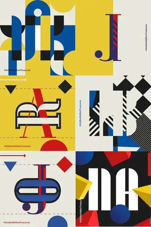 fe】史上最昂贵的海报设计——包豪斯海报 #海报设计# #设计# 67