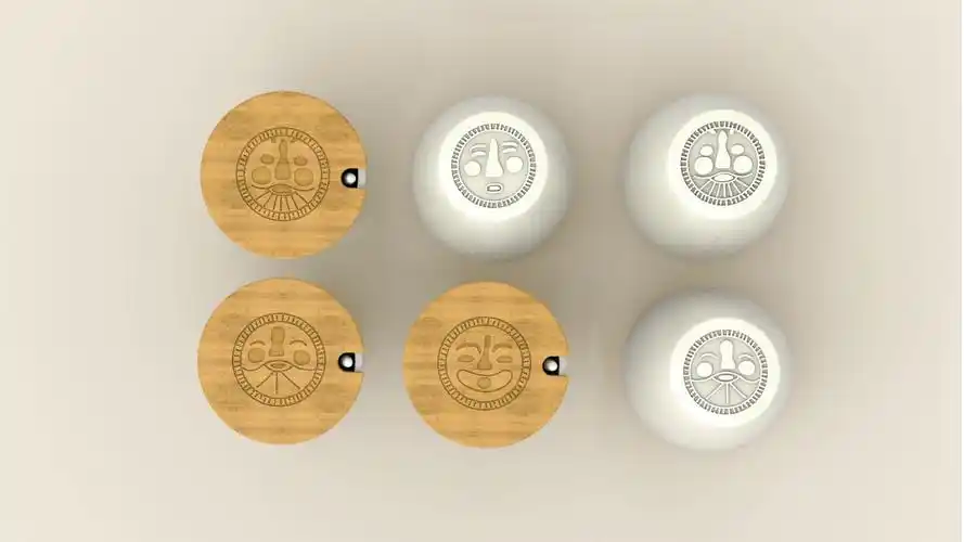 六朝颜论丨人面瓦当文创