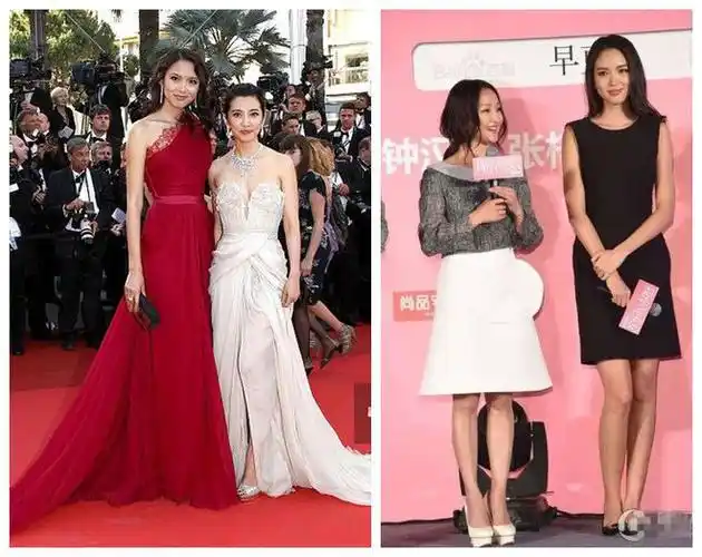 靠身高艳压四千年美女不输傻脸娜的关晓彤遇上张梓琳被碾压