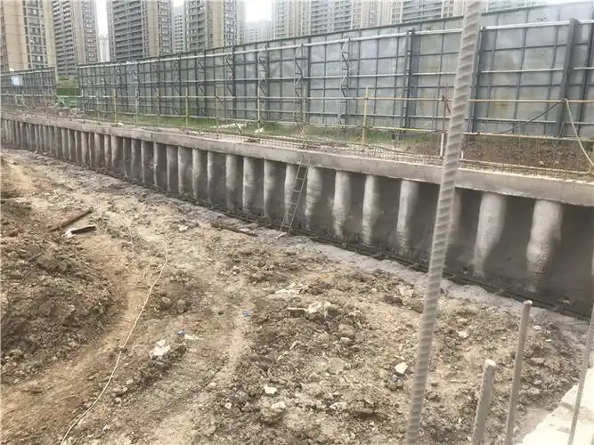 混凝土桩 支护工地
