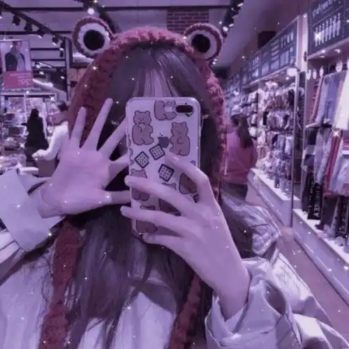 好看的女生头像仙气十足的手机挡脸头像