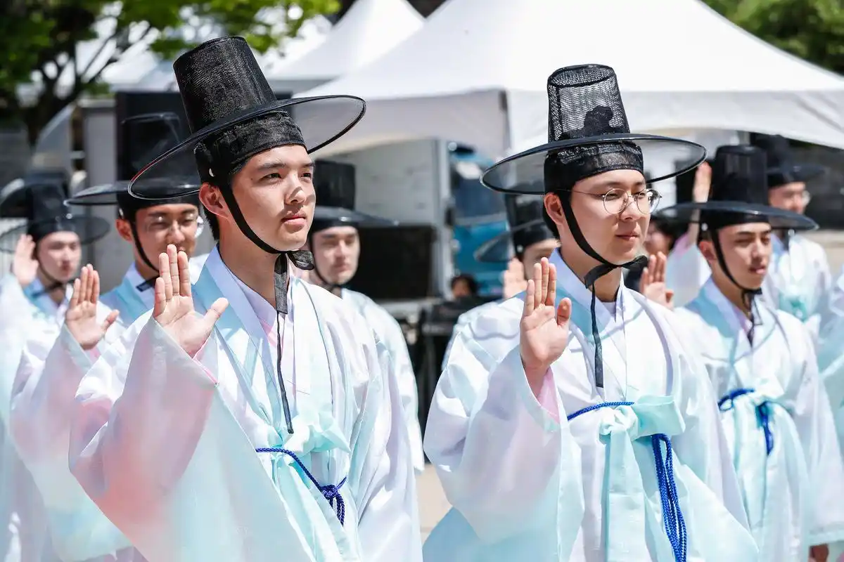 韩国的传统成人仪式