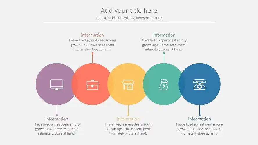 【ppt图表】动态10套关系型扁平化ppt图表实惠合集——深浅两种配色