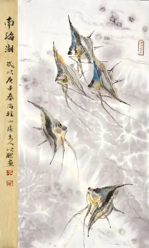 广东省中国画学会理事,何次联国画花鸟画作品欣赏