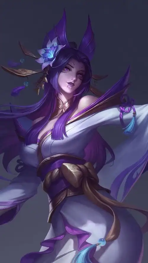 画了一张lol的蛇女