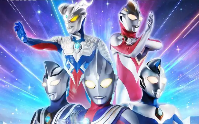 奥特曼全明星系列收藏集-平成三杰图片