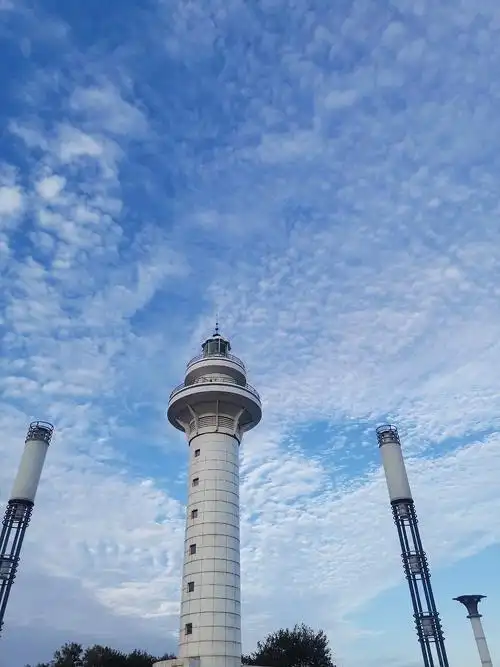 海滨城市日照灯塔风景区