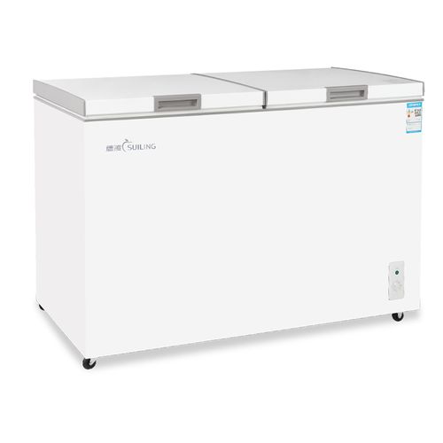 穗凌suiling大容量顶开门冰柜家商两用冷藏冷冻双温冷柜实用双温柜速