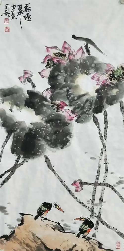 艺惠藏·刘国卿——花鸟大家李苦禅先生的入室弟子
