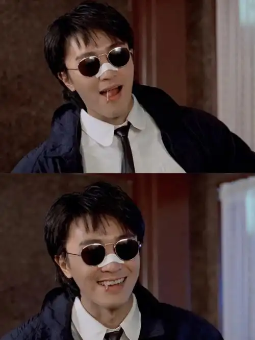 周星驰|61岁周星驰频繁现身!与林俊杰互动疑有合作,一头白发略显沧桑