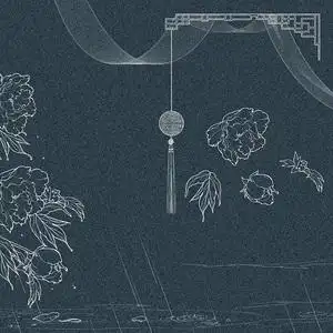 【肆弦鱼】水印素材/线稿/可商/自绘/白描/国画/古风/春归