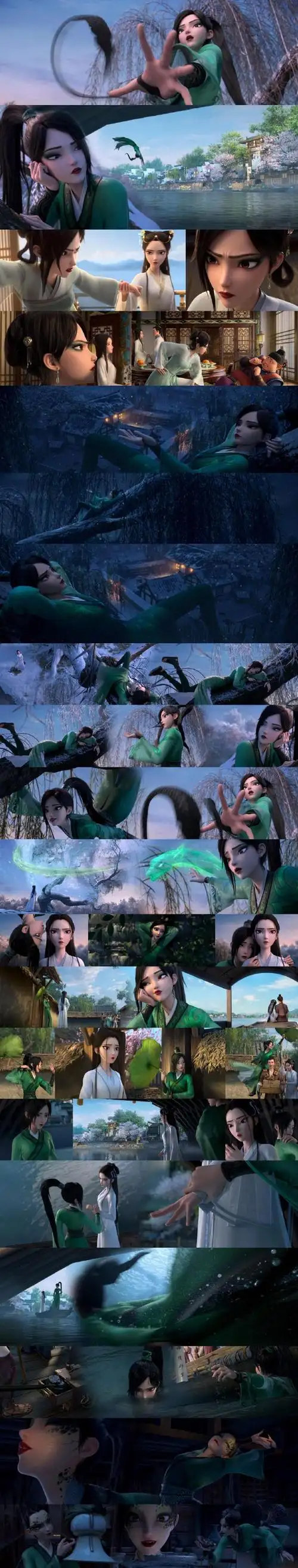 小青##白蛇传##青蛇##白蛇浮生##白蛇3##追光动画##古风##东方##长图