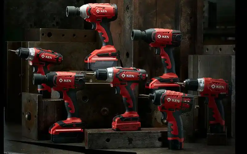 ken锐奇充电式手电电钻bl6212cb螺丝起子机调速正反电钻