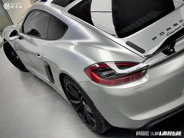 保时捷lb改色膜液态金属铝水银有质感的银色系