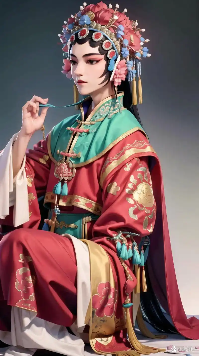 美图分享 青衣,花旦,刀满旦 国风戏曲图片