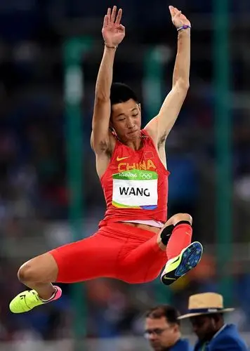 巴西当地时间8月13日晚上,在2016年里约奥运会田径男子跳远决赛中