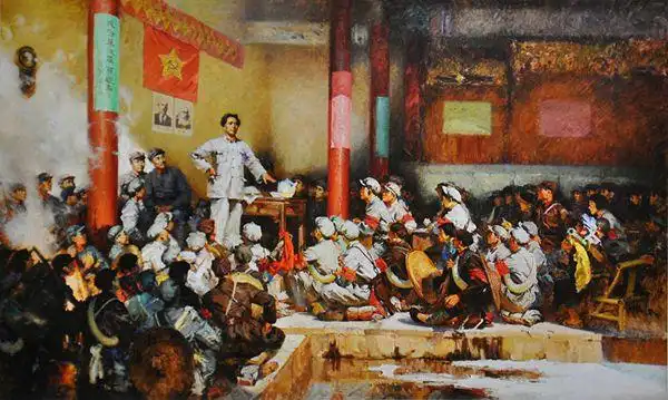 《在党旗指引下》第二集:《铸就军魂》