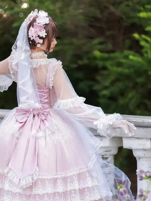 lolita02三位数的小华丽轻花嫁