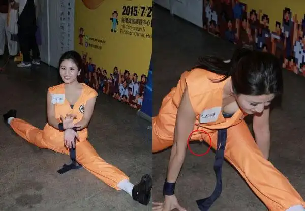 邓超热舞裤裆撕裂明星们当众开裆的尴尬时刻