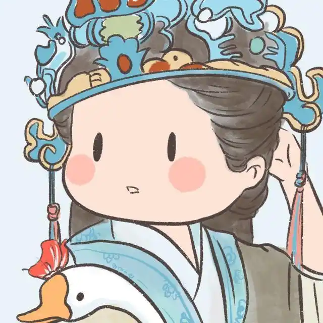 超级可爱的古装人物头像,萌到我了