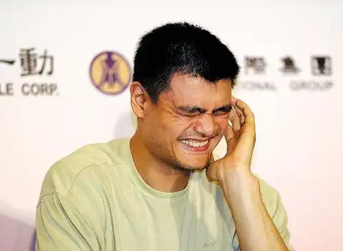 姚明苦笑"被退役"