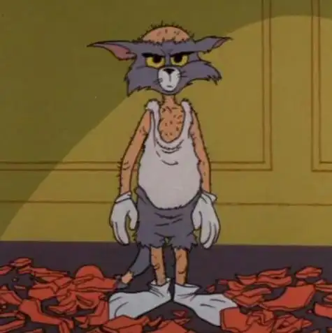 穿西服的汤姆猫头像 头像图片大全 -【爱个性】