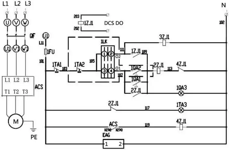 原糖滚筒干燥机变频控制电路