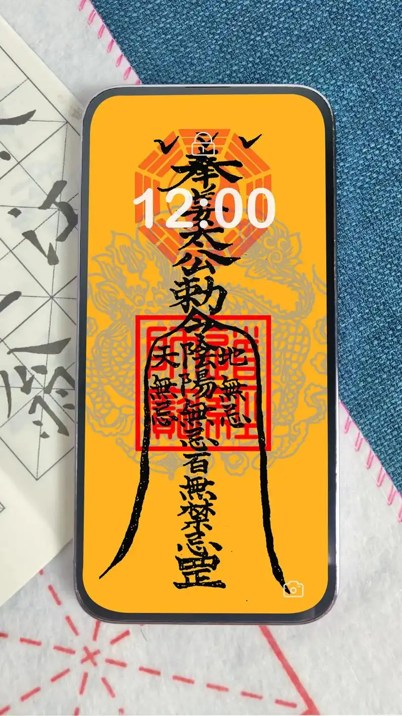 百无禁忌平安符,驱邪纳福,镇宅护身保平安,百无禁忌,缘主自取 - 抖音