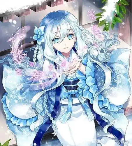 人物板绘,华丽唯美的卡通女孩,画风超棒