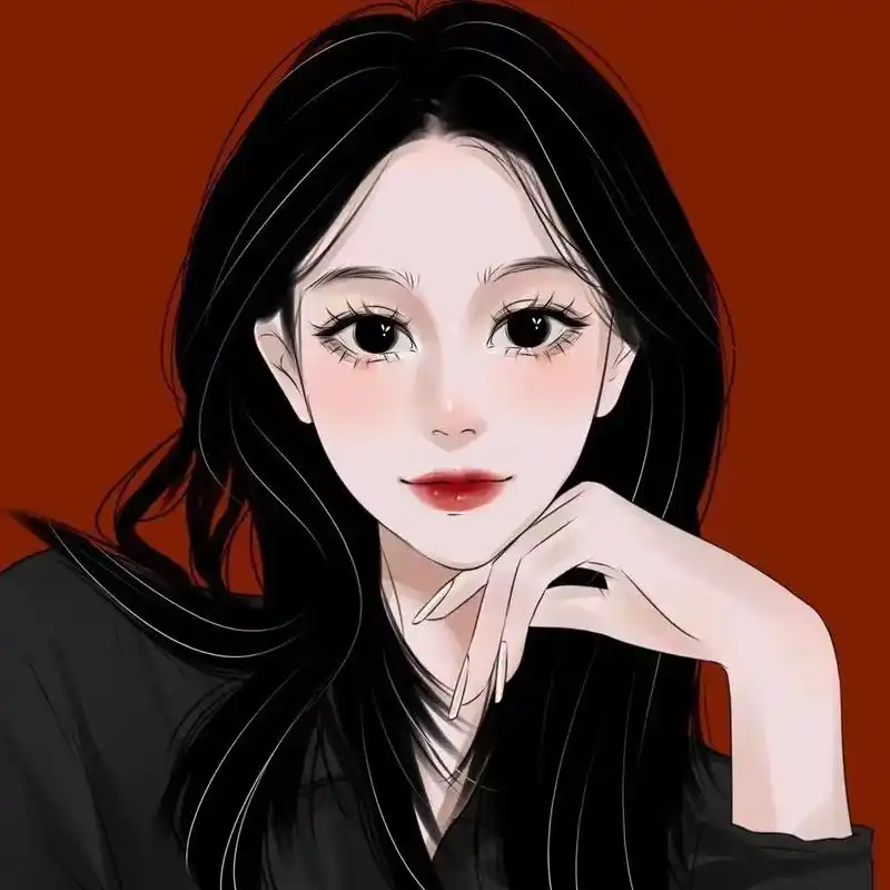 手绘头像 新风格 云雀风 - 抖音