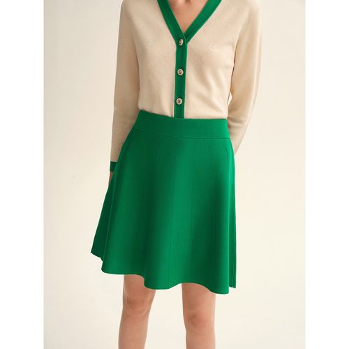 yiner音儿女装春季显瘦高腰a字职业半身裙