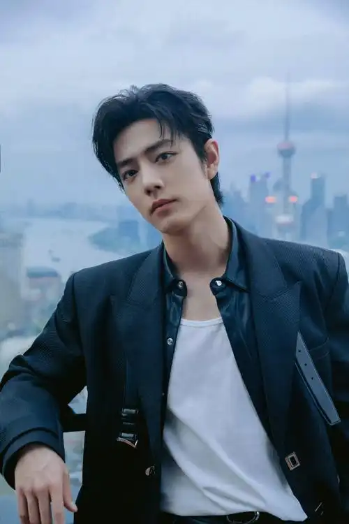 肖战狼尾发型好绝