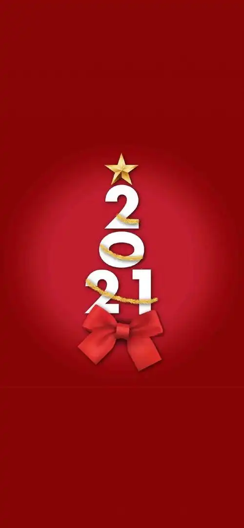 红色大气2021数字图片