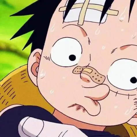 路飞头像路飞小时候可爱小路飞