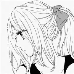 漫画简笔人物的侧脸简笔画